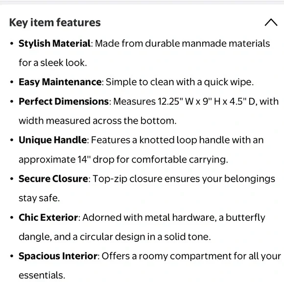 Jessica Simpson Women’s Luna Bag - Picture 10 of 10